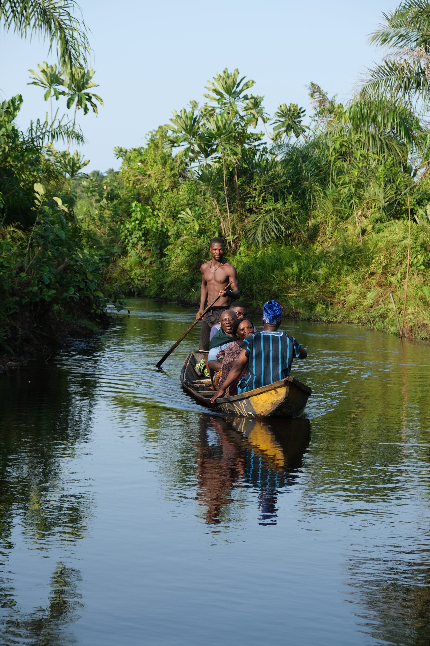 Mother Earth restored by Earth Jurisprudence Practitioner, Chief Atawe Akoyi, in Benin
